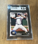 Corbin Burnes 2016 Bowman Draft trading card Bowman