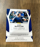 Josh Naylor 2019 Panini Chronicles Limited Gold 19 trading card image rear
