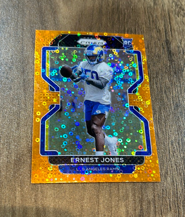 Ernest Jones 2021 Panini Prizm Disco trading card image front