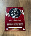 Bijan Robinson 2023 Panini Illusions trading card back