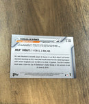 Yordan Alvarez 2020 Topps Update U-300 trading card image rear