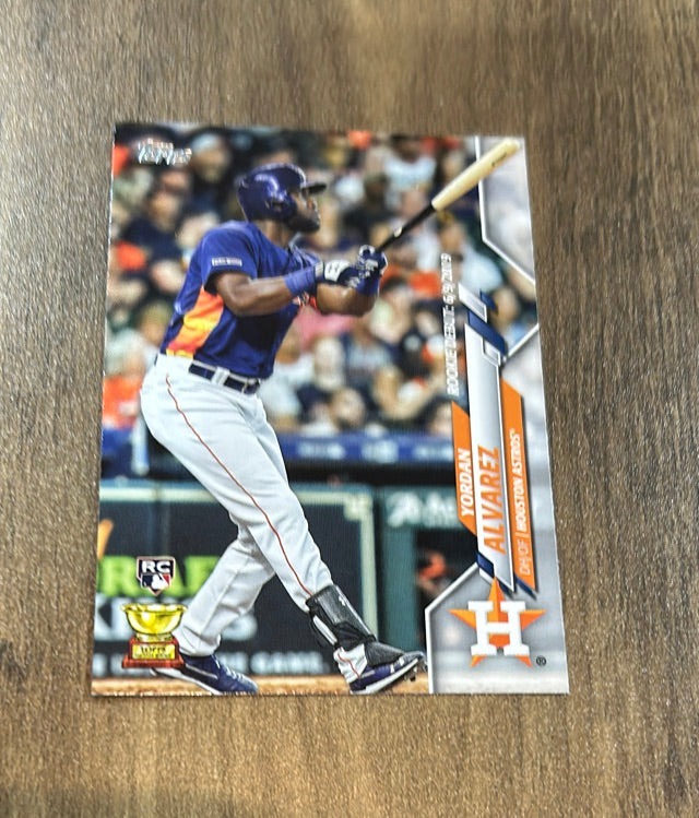 Yordan Alvarez 2020 Topps Update U-300 trading card image front
