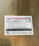 Michael Busch 2020 Bowman Draft - Chrome Blue trading card Bowman