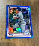 Michael Busch 2020 Bowman Draft - Chrome Blue trading card Bowman
