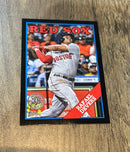 Rafael Devers 2023 Topps 1988 Anniversary Black T88-67 trading card image front