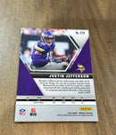 Justin Jefferson 2020 Panini Mosaic Back