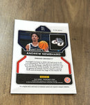 Andrew Nembhard 2022 Panini Prizm Draft Picks Green 91 trading card image rear