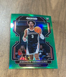 Andrew Nembhard 2022 Panini Prizm Draft Picks Green 91 trading card image front