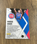 Marcus Sasser 2023-24 Panini Phoenix Instant Phenom 18 trading card image rear