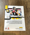 Kenny Pickett 2022 Donruss The Rookies TR-1 trading card image rear