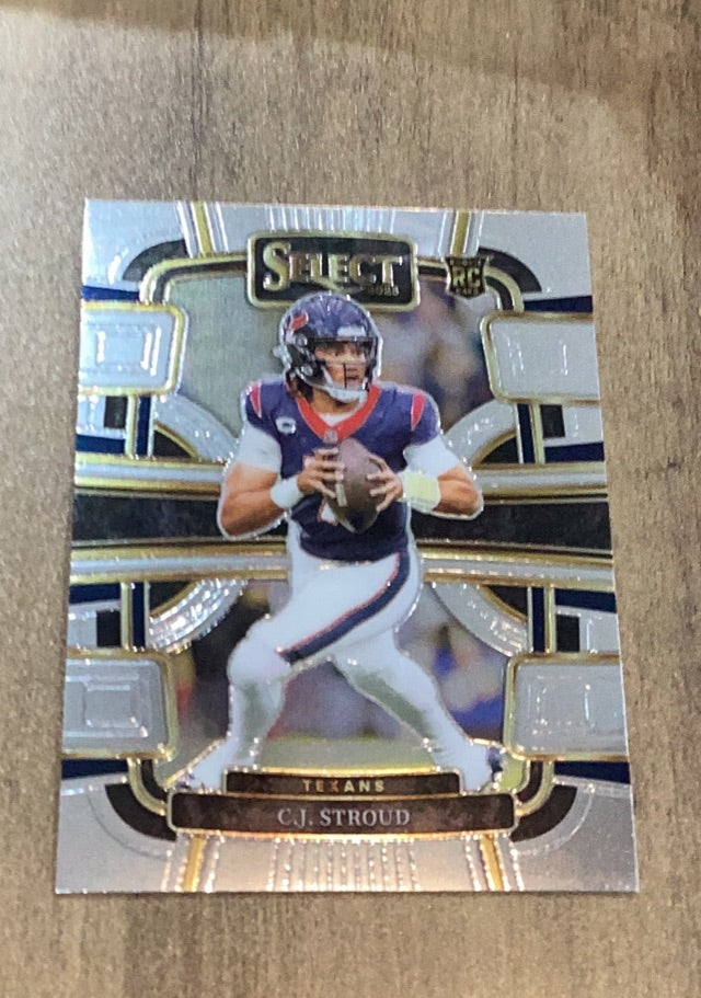 C.J. Stroud 2023 Panini Select football card Panini