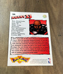 Michael Jordan 1992 Upper Deck 506 trading card image rear