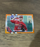 Jack Flaherty 2021 Topps Chrome Orange Wave Refractor 70 trading card image front