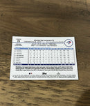 Spencer Horwitz 2024 Topps Chrome Refractors 26 trading card image rear