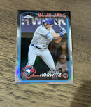 Spencer Horwitz 2024 Topps Chrome Refractors 26 trading card image front