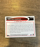 Bryce Harper 2012 Topps Update trading card Topps