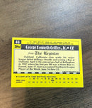 Ken Griffey  Jr. 1990 Topps Major League Debut 1989 trading card Topps