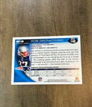 Rob Gronkowski 2010 Topps trading card back