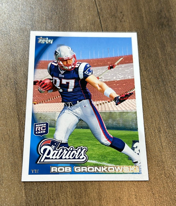 Rob Gronkowski 2010 Topps trading card