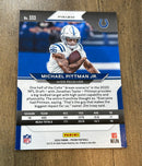 Michael Pittman Jr. 2020 Panini Prizm Orange Ice trading card image rear