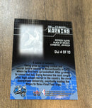 Patrick Ewing 2002 Fleer Global Warning GW 4 trading card image rear