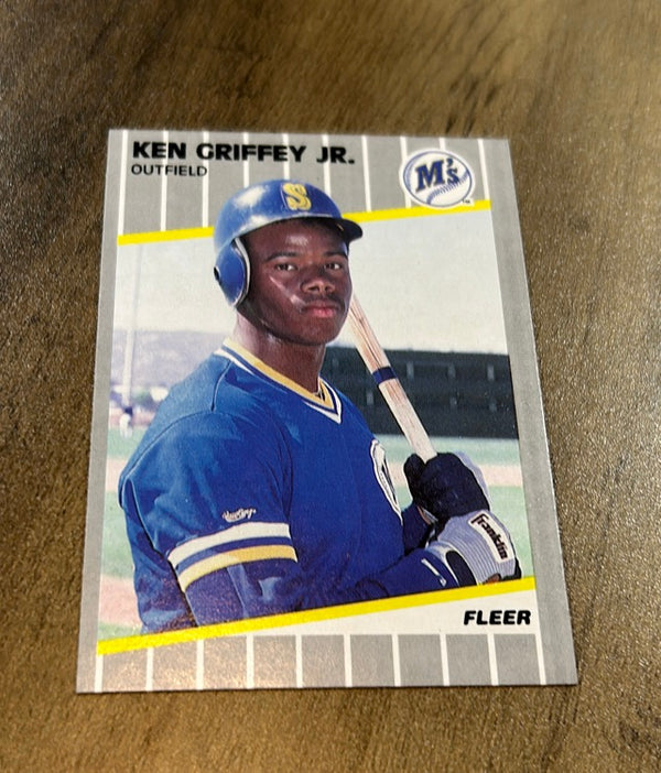 Ken Griffey Jr. 1989 Fleer trading card Fleer