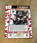 Bijan Robinson 2023 Donruss Optic Chain Reaction trading card back