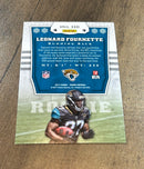 Leonard Fournette 2017 Panini 110 trading card image rear