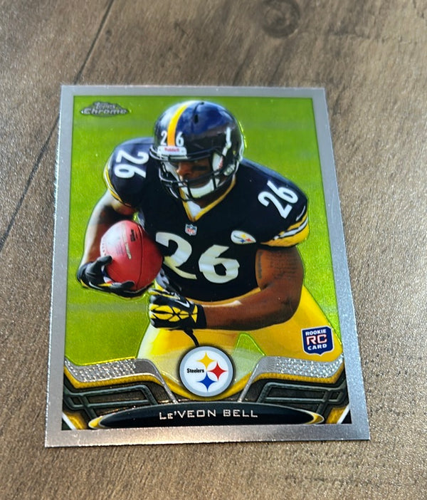 Le'Veon Bell 2013 Topps Chrome 198 trading card image front