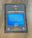 Leonard Fournette 2017 Donruss Optic trading card image rear