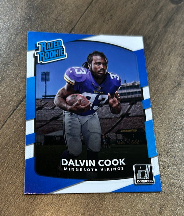 Dalvin Cook 2017 Donruss 2017 Donruss 343 trading card image front