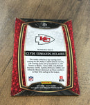 Clyde Edwards-Helaire 2020 Panini Select trading card image rear