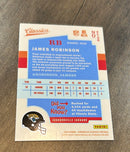James Robinson 2020 Panini Chronicles - Classics CL-30 trading card image rear