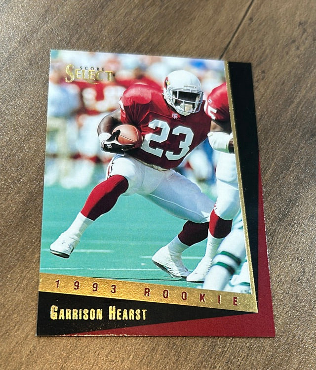 Garrison Hearst 1993 Panini Select trading card image front