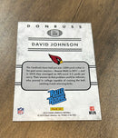 David Johnson 2015 Donruss 2015 Donruss 224 trading card image rear