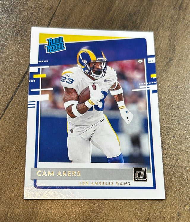 Cam Akers 2020 Donruss 2020 Donruss 325 trading card image front