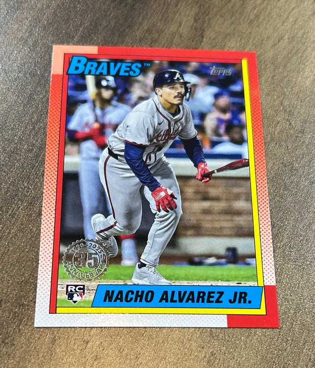 Nacho Alvarez Jr. 2025 Topps T90-79 trading card image front
