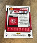 Seth Lundy 2023-24 Hoops Premium Stock Multi Wave Prizm 206 trading card image rear