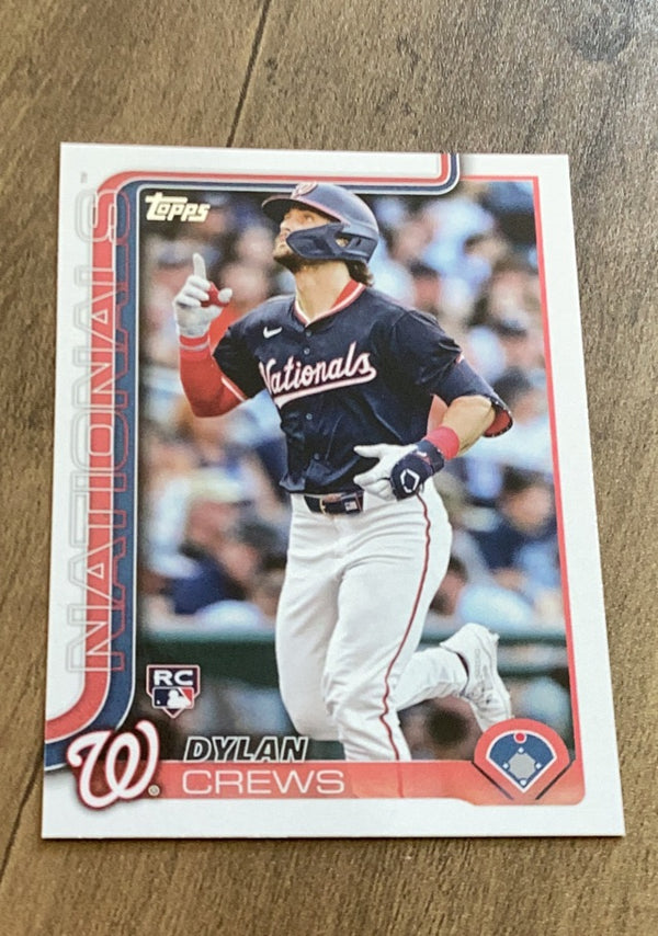 Dylan Crews 2025 Topps trading card Topps