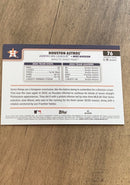 Houston Astros 2025 Topps - Rainbow Foil 76 trading card image rear