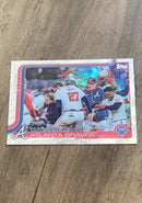 Atlanta Braves 2025 Topps - Rainbow Foil 110 trading card image front