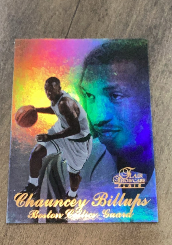 Chauncey Billups 1997 Flair Showcase 20 trading card image front