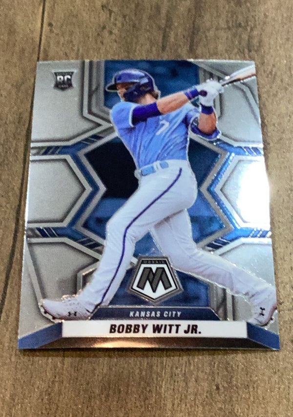 Bobby Witt Jr. 2022 Panini Mosaic trading card Panini