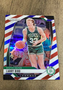 Larry Bird 2024 Prizm Red White and Blue 299 trading card image front