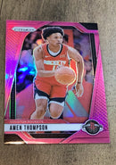 Amen Thompson 2024-25 Panini Prizm - Prizms Pink 118 trading card image front