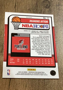 Deandre Ayton 2023-24 Hoops Premium Stock Multi Wave Prizm 11 trading card image rear