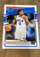 Tyrese Maxey 2020-21 Panini Donruss 211 trading card image front