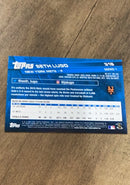 Seth Lugo 2017 Topps 319 trading card image rear