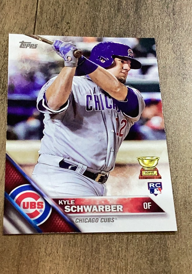 Kyle Schwarber 2016 Topps - Factory Set Bonus: Rookie Variations trading card Topps
