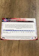 Kyle Schwarber 2016 Topps trading card Topps